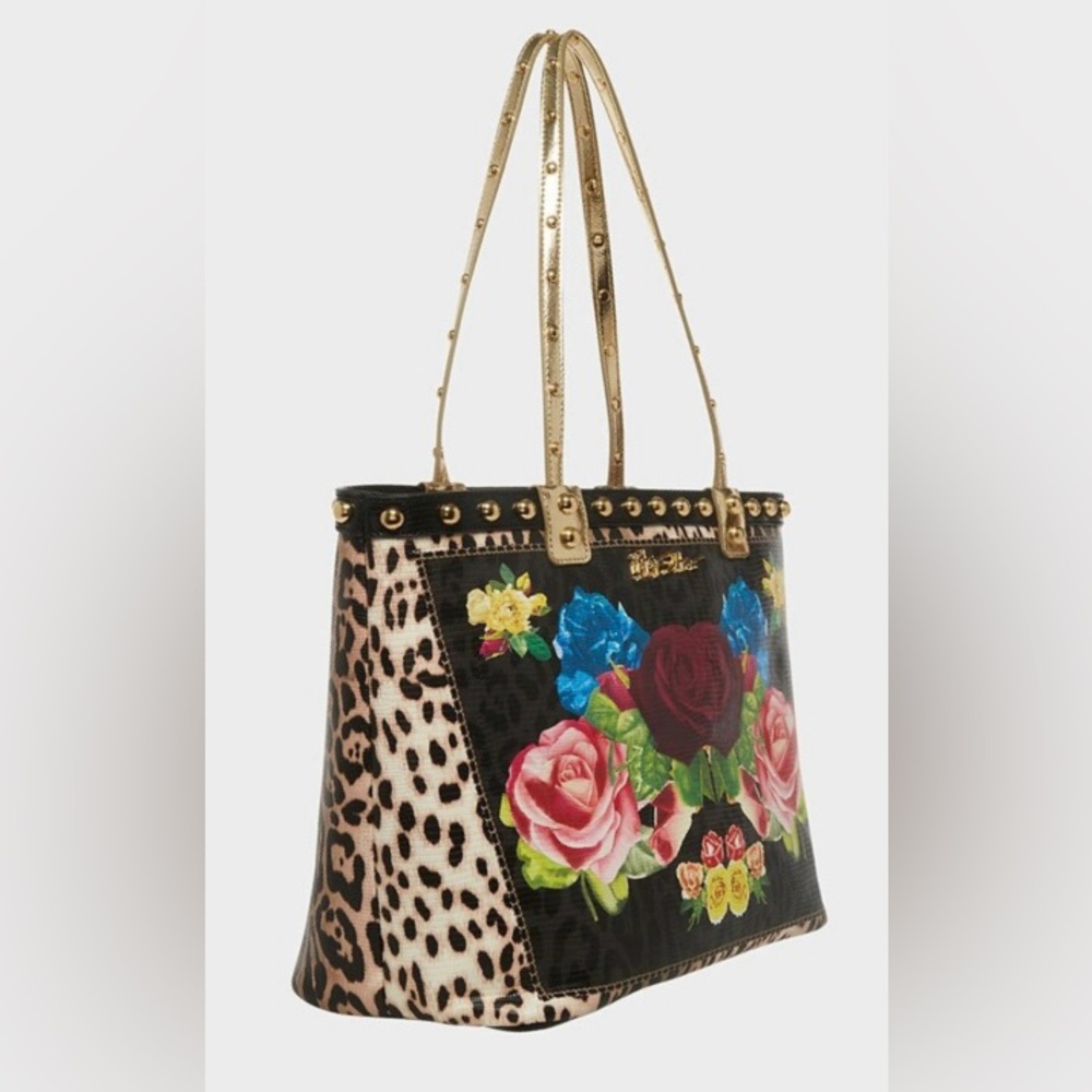 Betsy Johnson Mirror Mirror Floral Handbag
